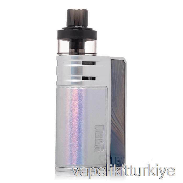 Vape Türkiye Voopoo Drag E60 Pod Mod Seti Gökkuşağı Gümüş